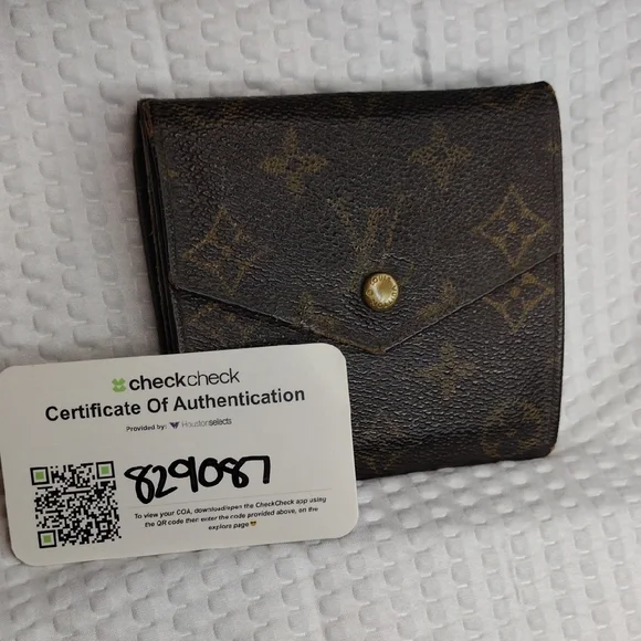 Louis Vuitton Men's Wallet Vintage Double Sided